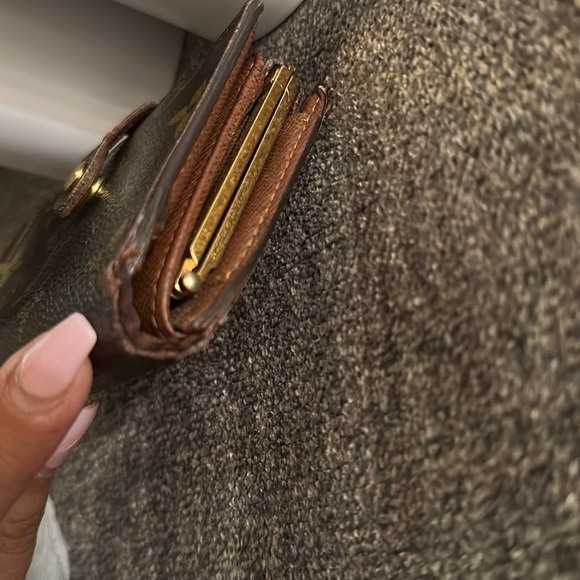 💯Authentic Louis Vuitton monogram kisslock wallet - Picture 13 of 16